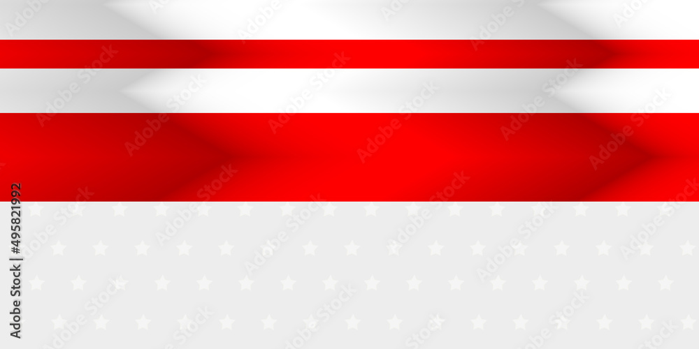Obraz premium Red and white background
