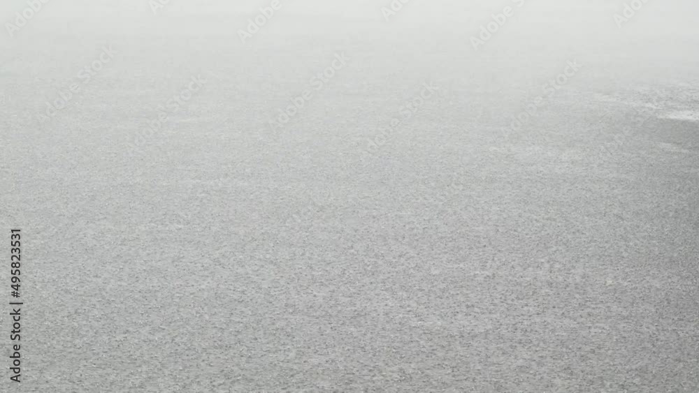 Rain drop water falling splashing on wood terrace, Rainfall sprinkle scene pouring rain rainy weather with the sound of rain Rain drop water falling splashing on wood terrace, Rainfall sprinkle scene pouring rain rainy weather with the sound of rain