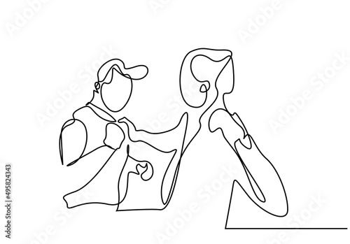 two people fighting hard and punching