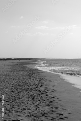 Torre del Lago Beach in springtime photo