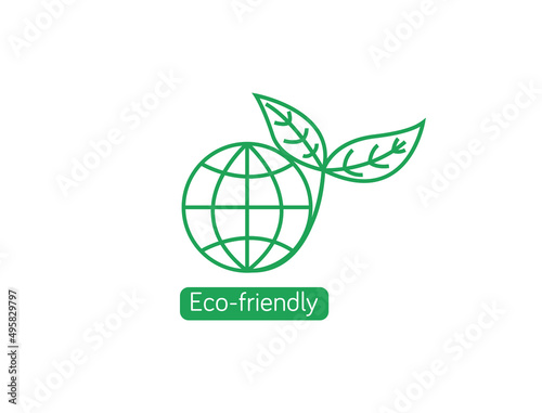 eco-friendly icon set vector illustration 