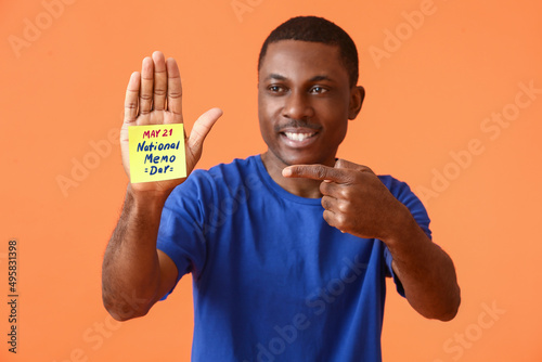 African-American man with n...