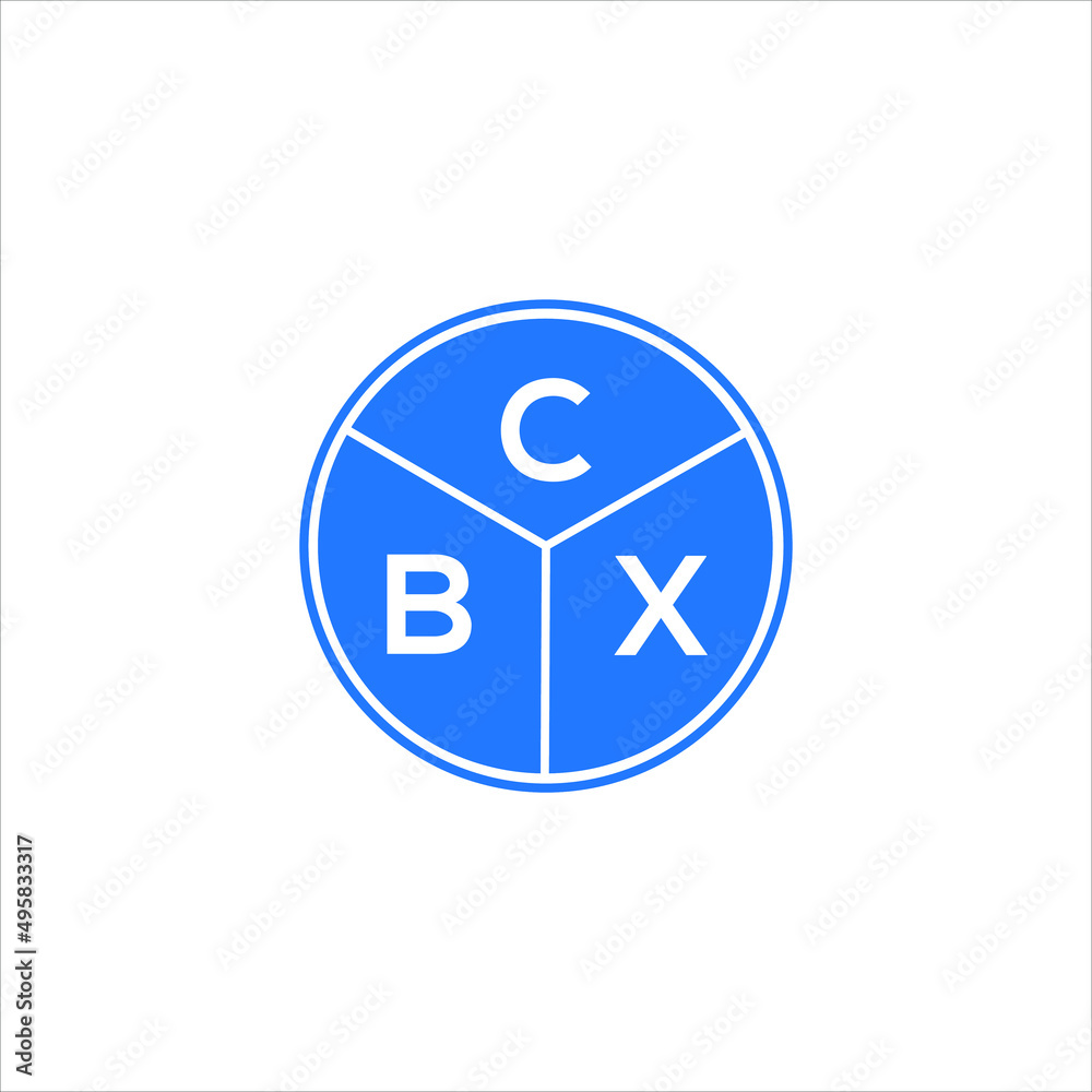 CBX letter logo design on White background. CBX creative Circle letter logo concept. CBX letter design. CBX letter logo design on White background. CBX creative Circle letter logo concept. CBX letter design.