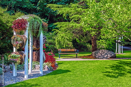 Slika na platnu Resting place at the Park in Vancouver City