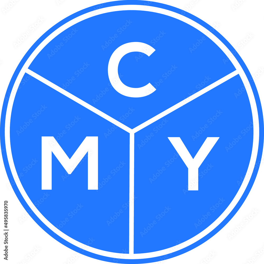 CMY letter logo design on White background. CMY creative Circle letter logo concept. CMY letter design.
CMY letter logo design on White background. CMY creative Circle letter logo concept. CMY letter design.