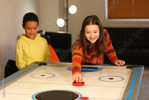 Little children playing air...