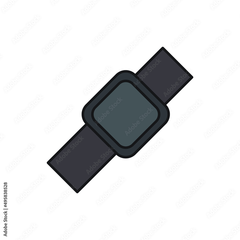 smart watch for symbol icon website presentation smart watch for symbol icon website presentation