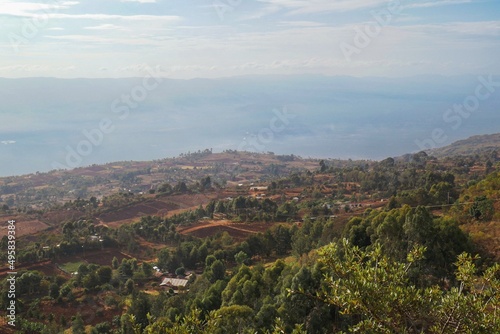 Scenic mountains against sky at Iten, Kerio Valley, Kenya