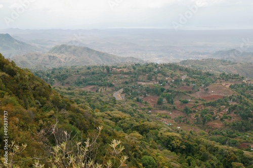 Scenic view of Tugen Hills seen from Morop Hill in Baringo County, Kenya