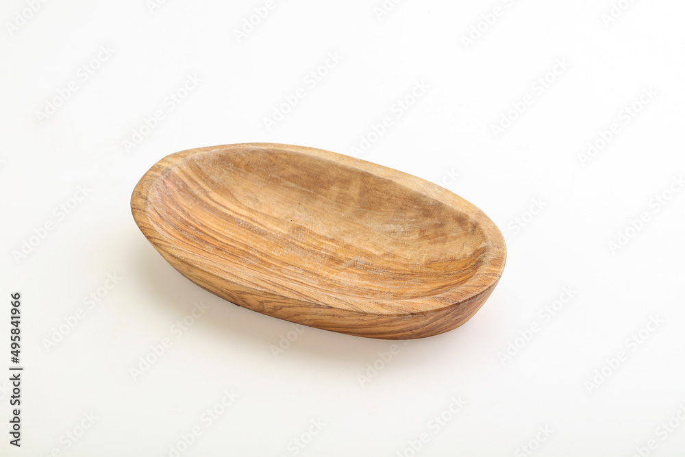 Wooden empty bowl for kitchen Wooden empty bowl for kitchen