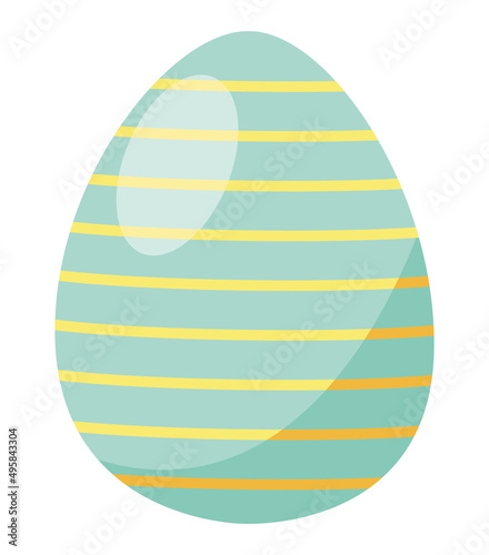 green easter egg