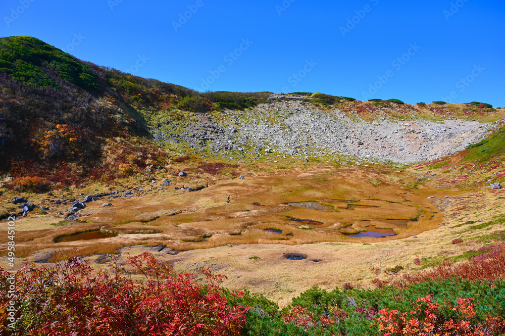 血の池 立山 室堂平 立山黒部アルペンルート 富山県 StockFoto Adobe Stock