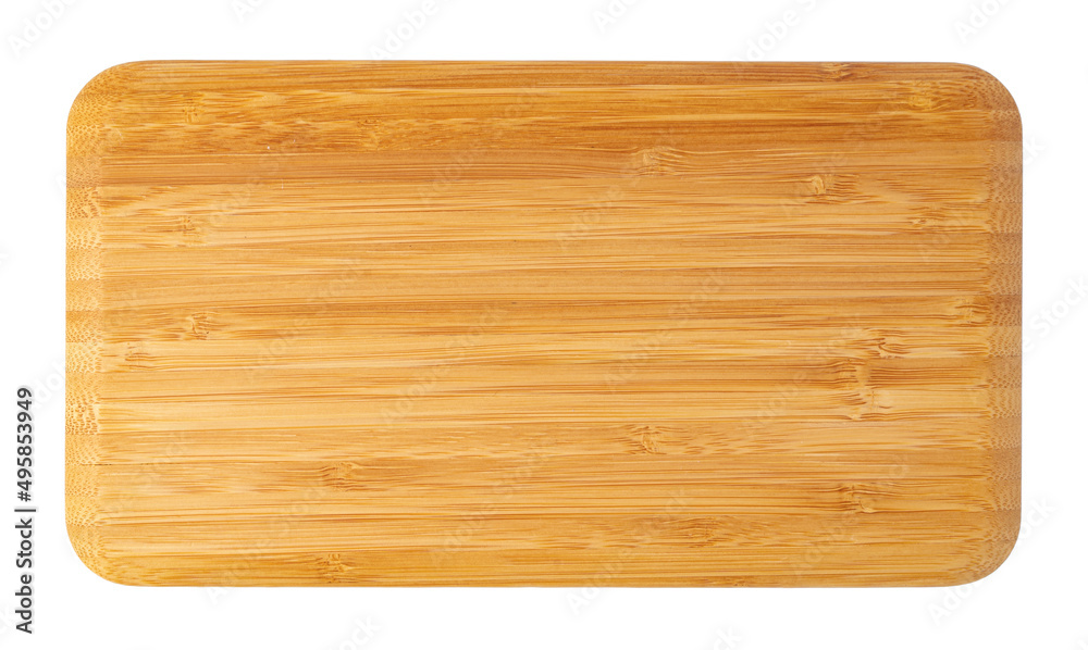 Wooden board isolated on white background, close up Wooden board isolated on white background, close up