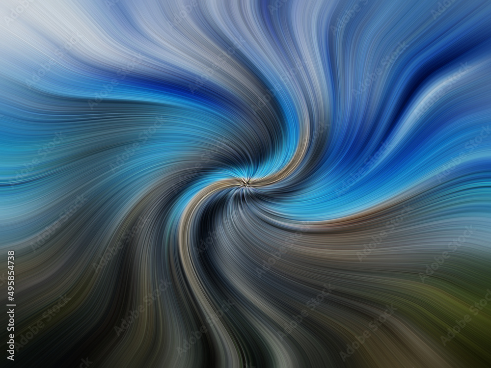 Fototapeta premium Gradient Wallpaper design with the Twirl System
