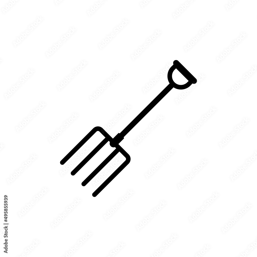 pitchfork icon design template vector pitchfork icon design template vector