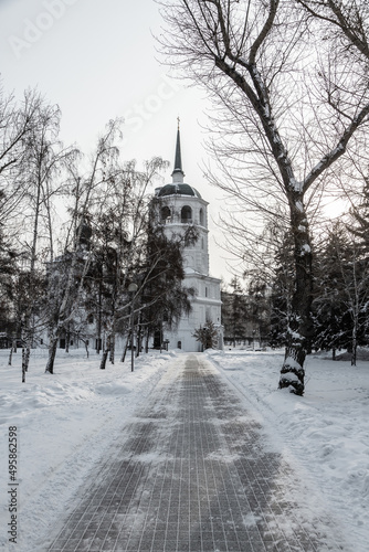 Spasa Nerukotvornogo Obraza church, Irkutsk, Russia photo