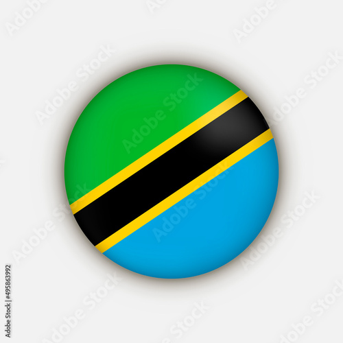 Free Download Country Tanzania. Tanzania flag. Vector illustration. - GFXLoad
