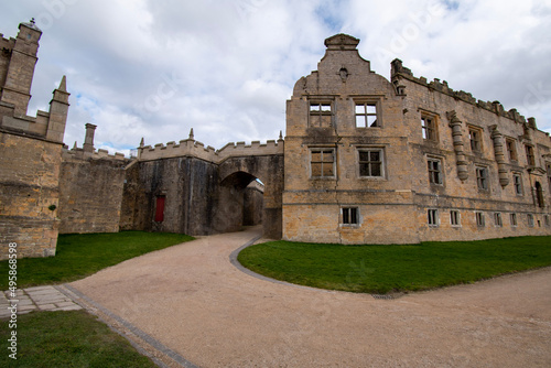 Long Gallery at Bolsover Castle in Derbyshire, UK