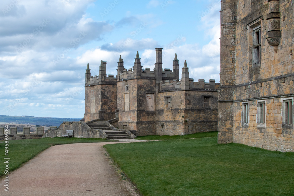 Bolsover Castle in Derbyshire, UK