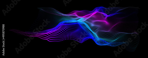 Node waveform topology. Infinity hud big data vibrate.