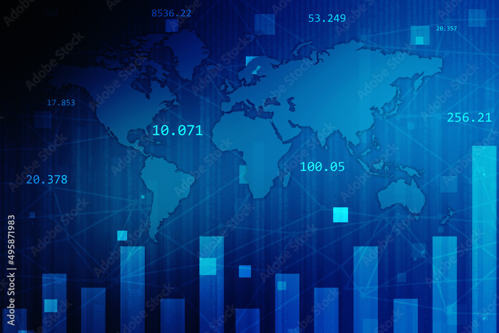 2d rendering Stock market online business concept. business Graph
2d rendering Stock market online business concept. business Graph