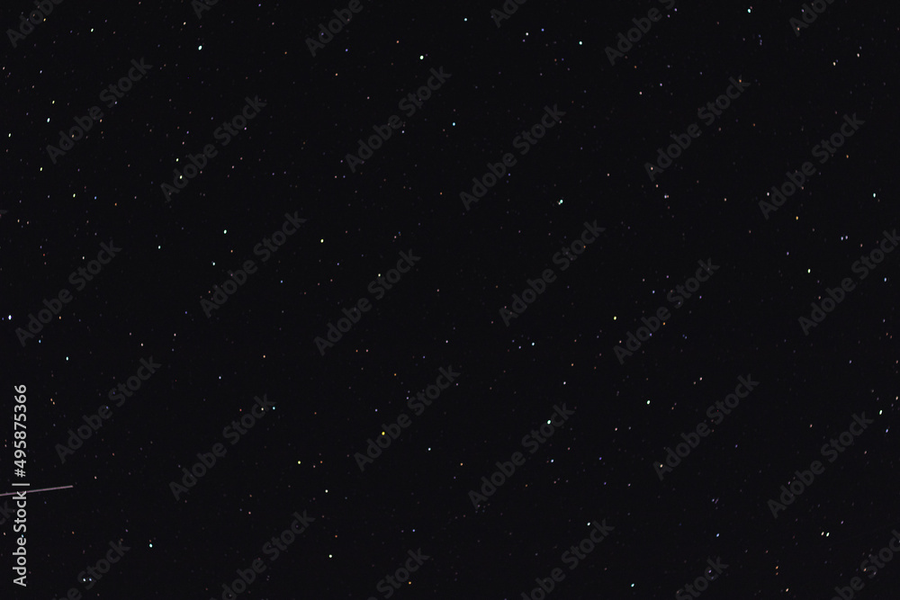 Stars at night. Beautiful photo astro photo. Space at night. Astro photography. Constellation Ursa Major