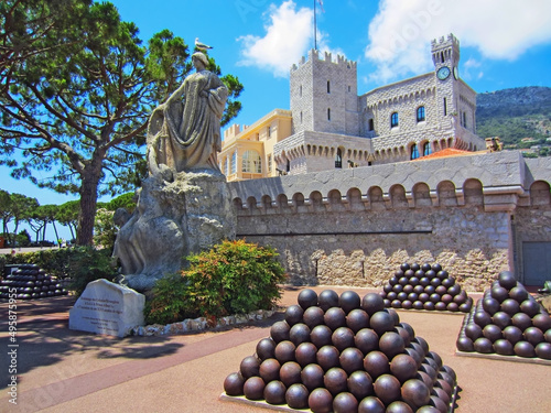 Obraz na plátně Prince's Palace of Monaco
