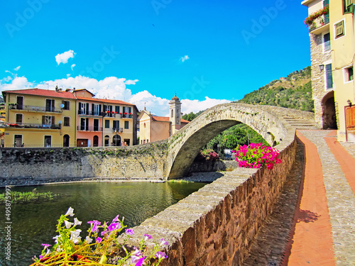 The  Bridge of Dolceacqua, Italy