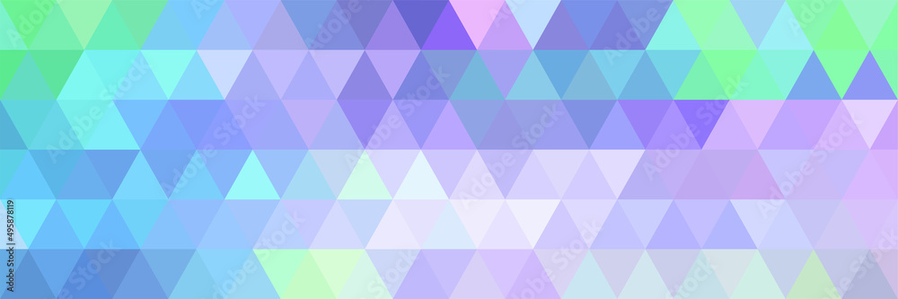 Polygon background pattern in a warm purple color scheme. Hologram effect. Creative Design Template