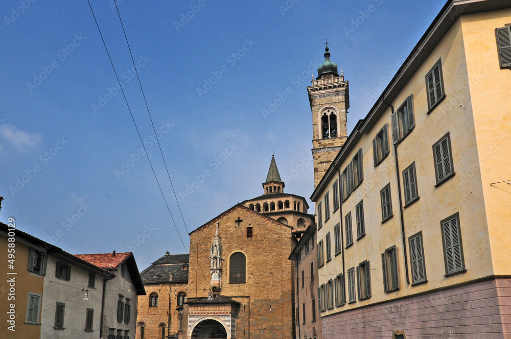 Obraz premium Bergamo, Basilica di Santa Maria Maggiore