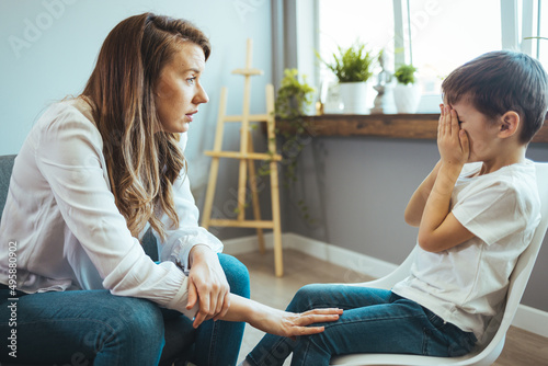 Canvas Print Children need help