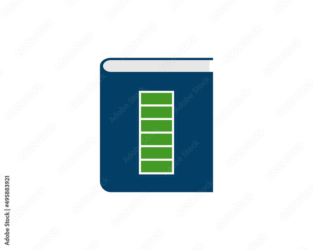 simple book with electrical battery inside simple book with electrical battery inside
