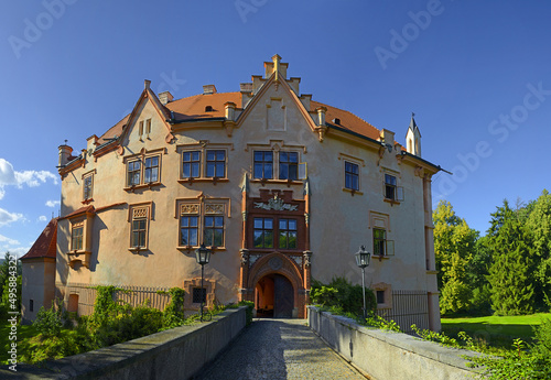 Castle Vrchotovy Janovice, Bohemia, Czech Republic photo