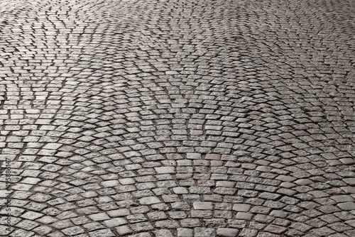 Stone paving background in Stockholm