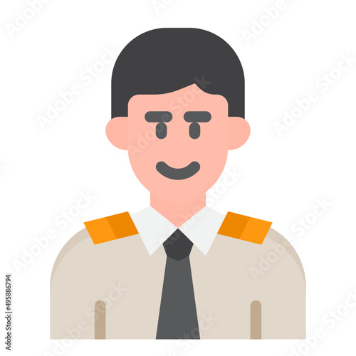 avatar flat style icon