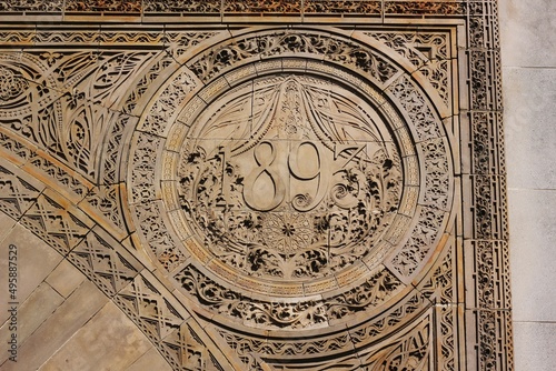detail of the ceiling