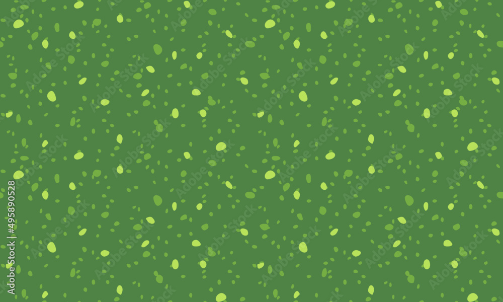 Green background with drops