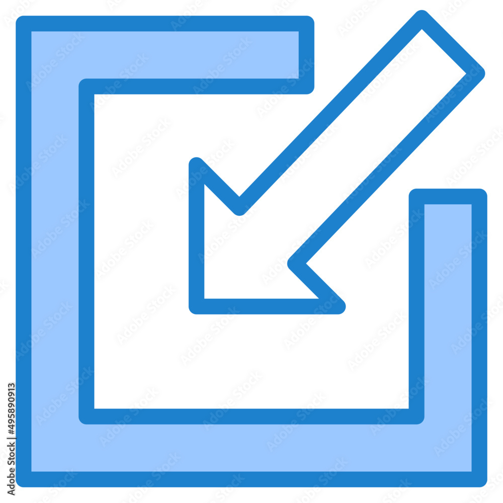 arrow blue style icon arrow blue style icon