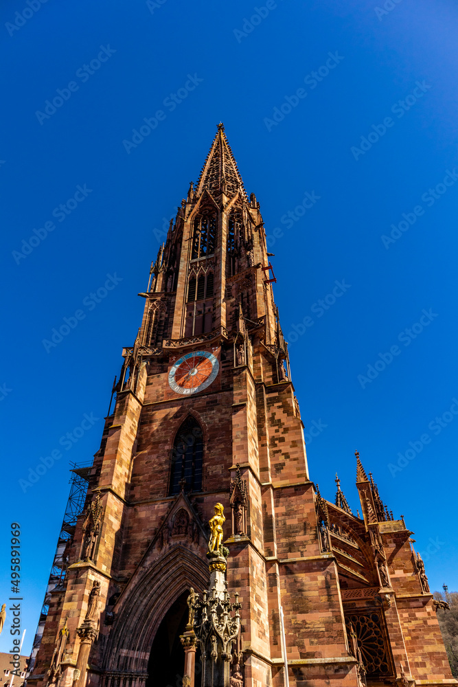 Spaziergang durch die Altstadt von Freiburg im Breisgau - Baden-Württemberg - Deutschland