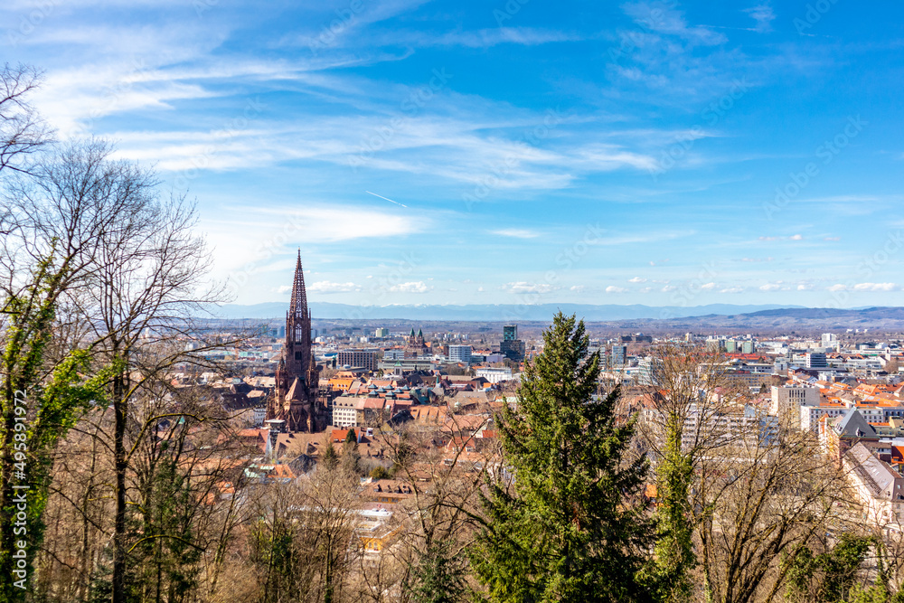 Spaziergang durch die Altstadt von Freiburg im Breisgau - Baden-Württemberg - Deutschland