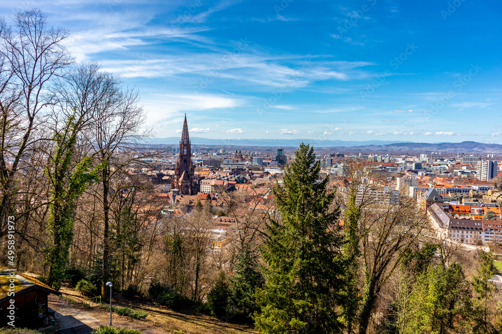 Spaziergang durch die Altstadt von Freiburg im Breisgau - Baden-Württemberg - Deutschland