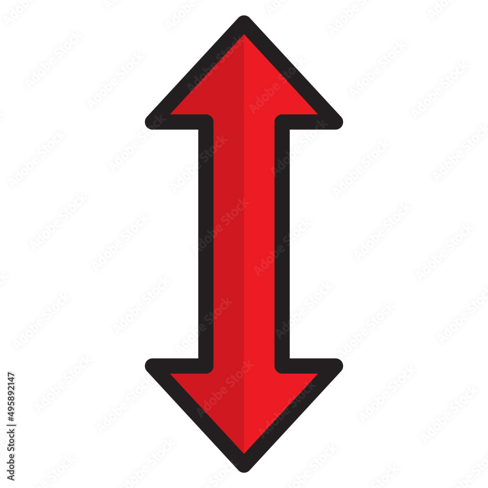 arrows color line style icon arrows color line style icon