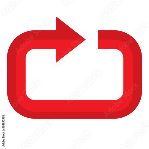 arrows flat style icon