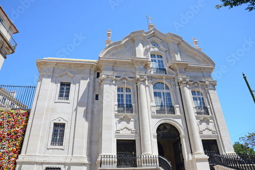 Canvastavla The Church of Saint Anthony of Lisbon, Portugal