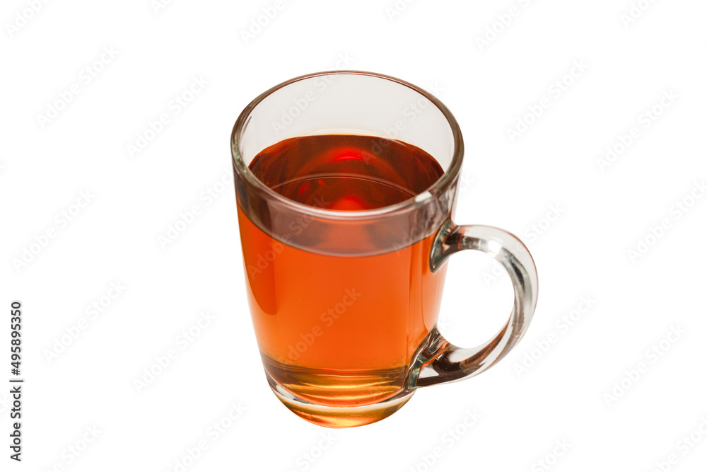 A cup of tea isolated on white background. A cup of tea isolated on white background.