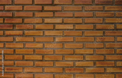 light brown grunge brick wall abstract background with old pattern and dirty vintage.