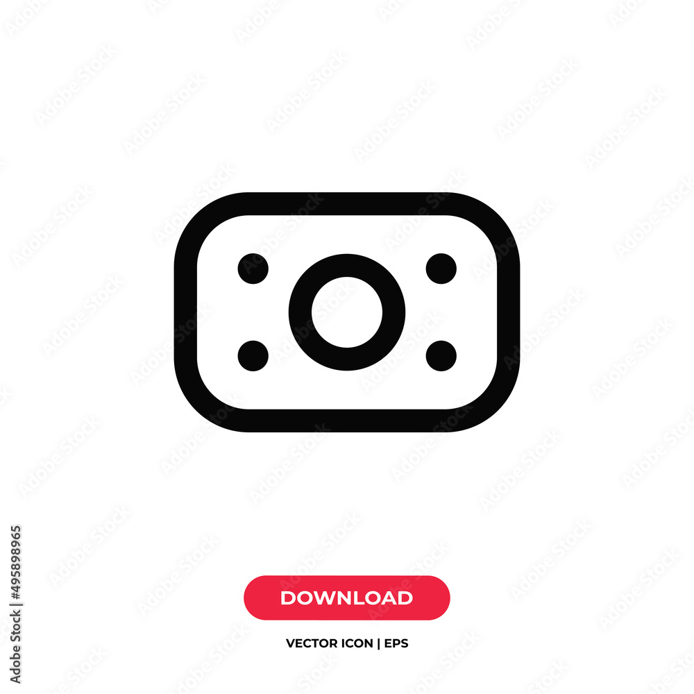 Money icon vector. Cash sign
