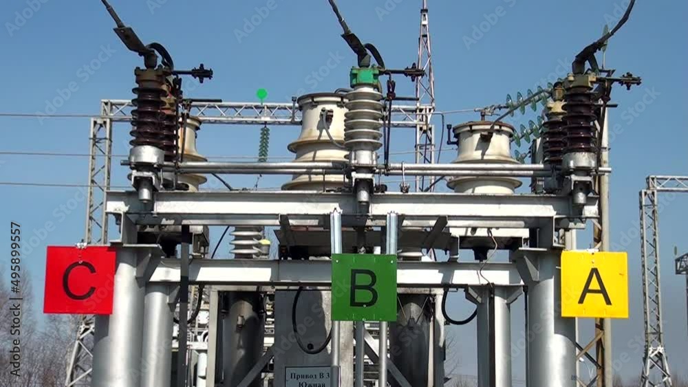 Electrical substation. An electrical installation designed for receiving, converting and distributing electrical energy, consisting of transformers or other converters of electrical energy.