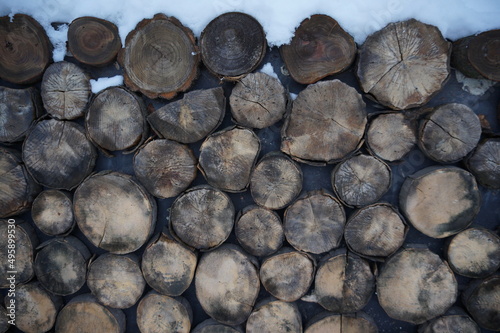 texture wood logs