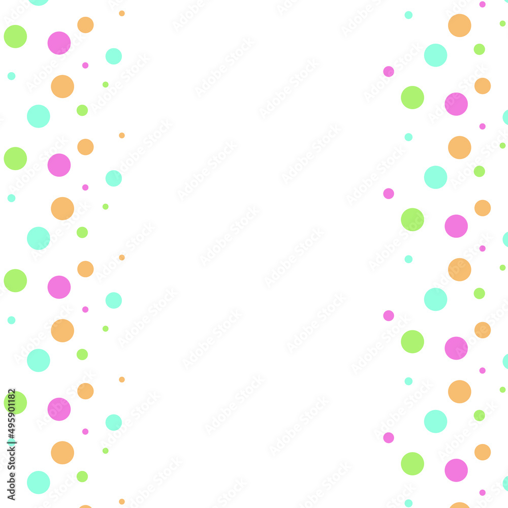 Polka dots colorful background. Holiday background, web icon, symbol, sign, romantic wedding, love card - vector abstract background Polka dots colorful background. Holiday background, web icon, symbol, sign, romantic wedding, love card - vector abstract background